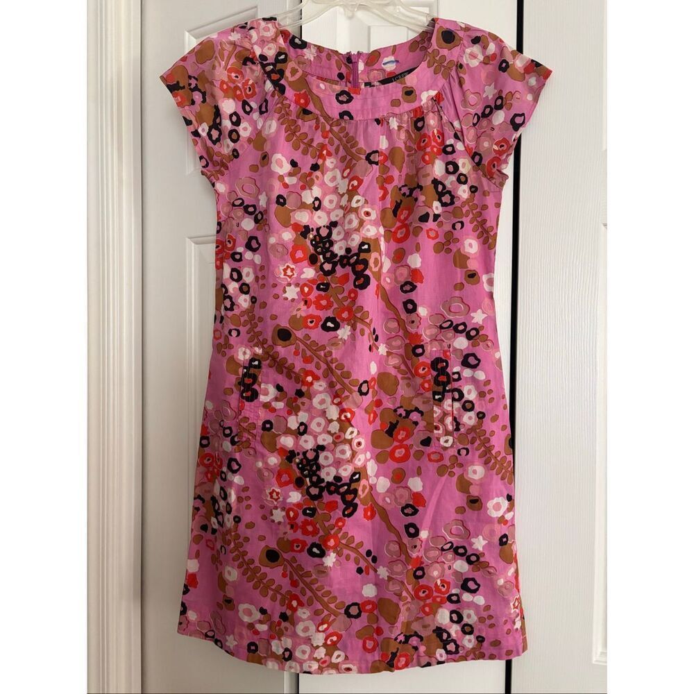 J. Crew Lightweight Floral Shift Dress